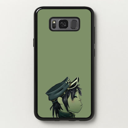 Green 2d  - Gorillaz Phone Case for Galaxy S8