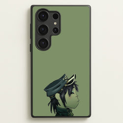 Green 2d  - Gorillaz Phone Case for Galaxy S25 Ultra