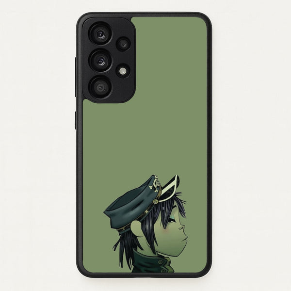 Green 2d  - Gorillaz Phone Case for Galaxy A53