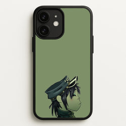 Green 2d  - Gorillaz Phone Case for iPhone 11