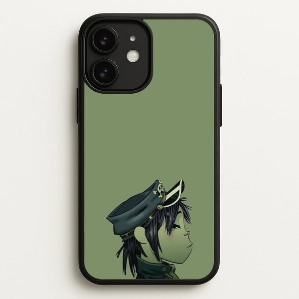 Green 2d  - Gorillaz Phone Case for iPhone 11