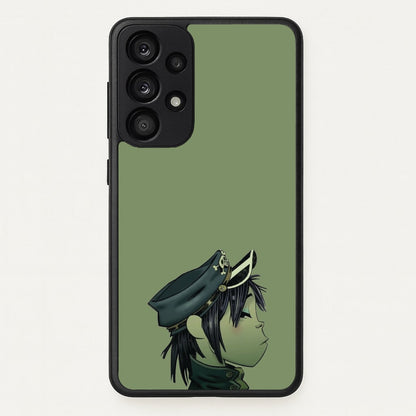Green 2d  - Gorillaz Phone Case for Galaxy A33