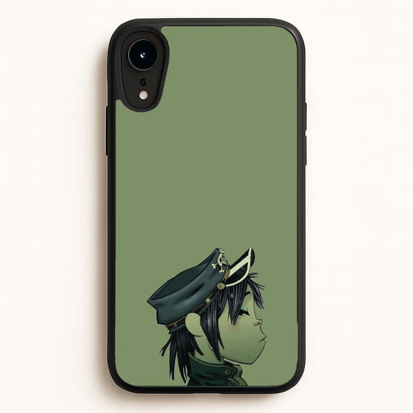 Green 2d  - Gorillaz Phone Case for iPhone XR
