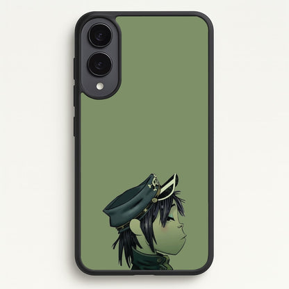 Green 2d  - Gorillaz Phone Case for Galaxy S25 Edge