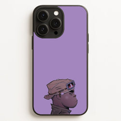 Purple 2d  - Gorillaz Phone Case for iPhone 16 Pro Max