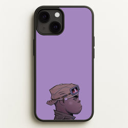 Purple 2d  - Gorillaz Phone Case for iPhone 13