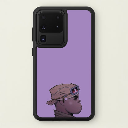 Purple 2d  - Gorillaz Phone Case for Galaxy S20 Ultra