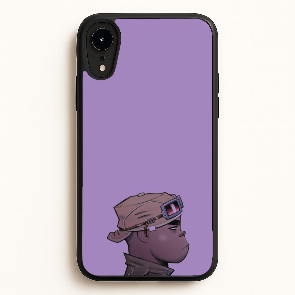 Purple 2d  - Gorillaz Phone Case for iPhone XR