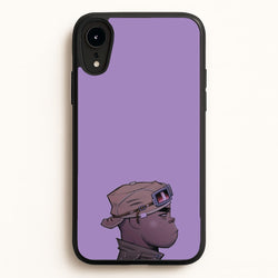 Purple 2d  - Gorillaz Phone Case for iPhone XR