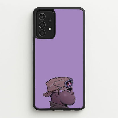 Purple 2d  - Gorillaz Phone Case for Galaxy A52 / A52s