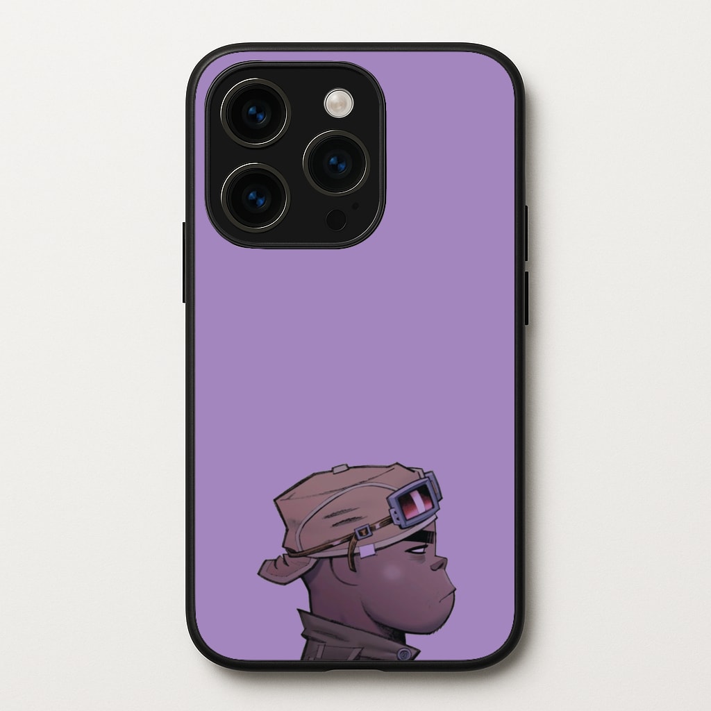 Purple 2d  - Gorillaz Phone Case for iPhone 15 Pro Max