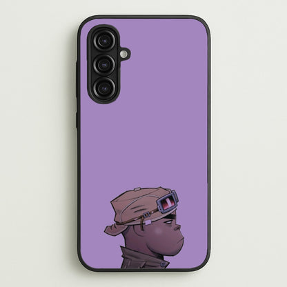 Purple 2d  - Gorillaz Phone Case for Galaxy A16