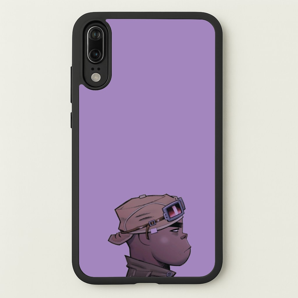 Purple 2d  - Gorillaz Phone Case for Huawei P20