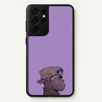 Purple 2d  - Gorillaz Phone Case for Galaxy S21 Ultra