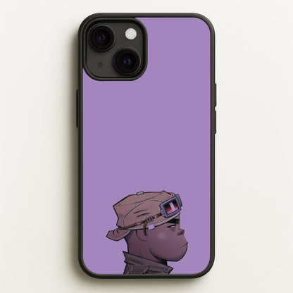 Purple 2d  - Gorillaz Phone Case for iPhone 13 Mini