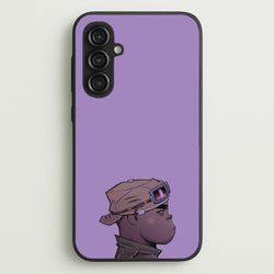 Purple 2d  - Gorillaz Phone Case for Galaxy S23FE