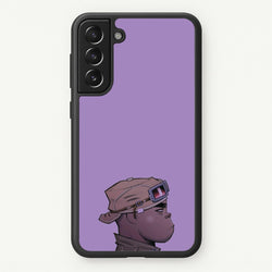 Purple 2d  - Gorillaz Phone Case for Galaxy S21FE