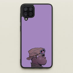 Purple 2d  - Gorillaz Phone Case for Galaxy A12