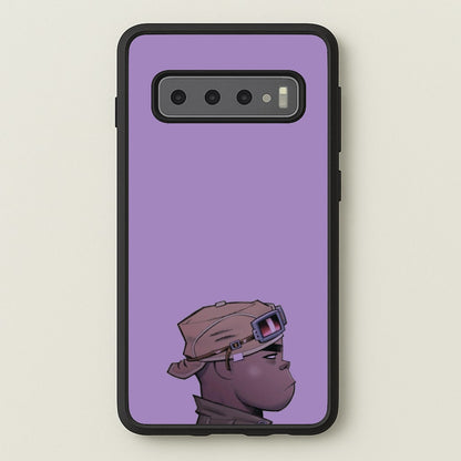 Purple 2d  - Gorillaz Phone Case for Galaxy S10 Plus