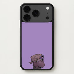 Purple 2d Phone Case for iPhone 17 Pro Max