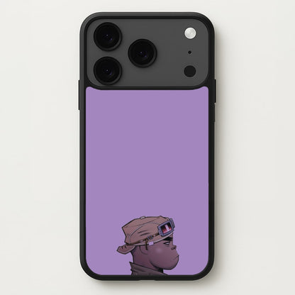 Purple 2d Phone Case for iPhone 17 Pro Max