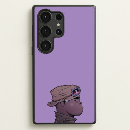 Purple 2d  - Gorillaz Phone Case for Galaxy S25 Ultra