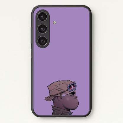 Purple 2d  - Gorillaz Phone Case for Galaxy S24FE