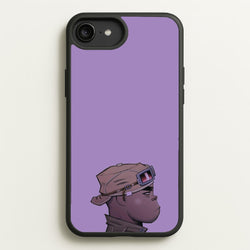 Purple 2d  - Gorillaz Phone Case for iPhone 6 Plus / 7 Plus / 8 Plus