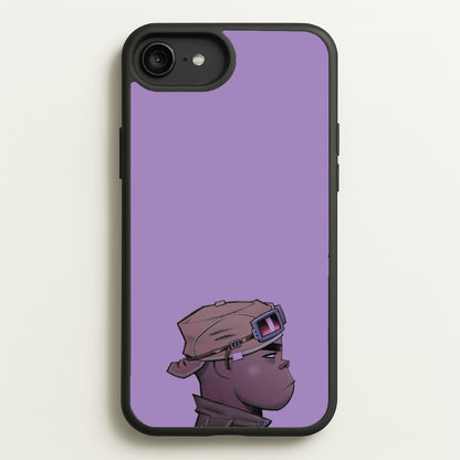 Purple 2d  - Gorillaz Phone Case for iPhone 6 Plus / 7 Plus / 8 Plus