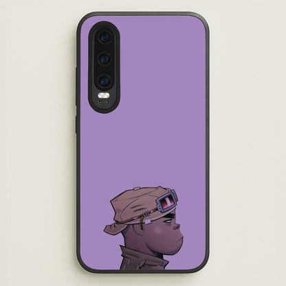 Purple 2d  - Gorillaz Phone Case for Huawei P30