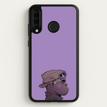 Purple 2d  - Gorillaz Phone Case for Huawei P30 Lite
