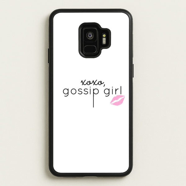 XOXO Gossip  - Gossip Girl Phone Case for Galaxy S9