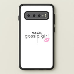 XOXO Gossip  - Gossip Girl Phone Case for Galaxy S10