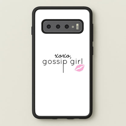XOXO Gossip  - Gossip Girl Phone Case for Galaxy S10