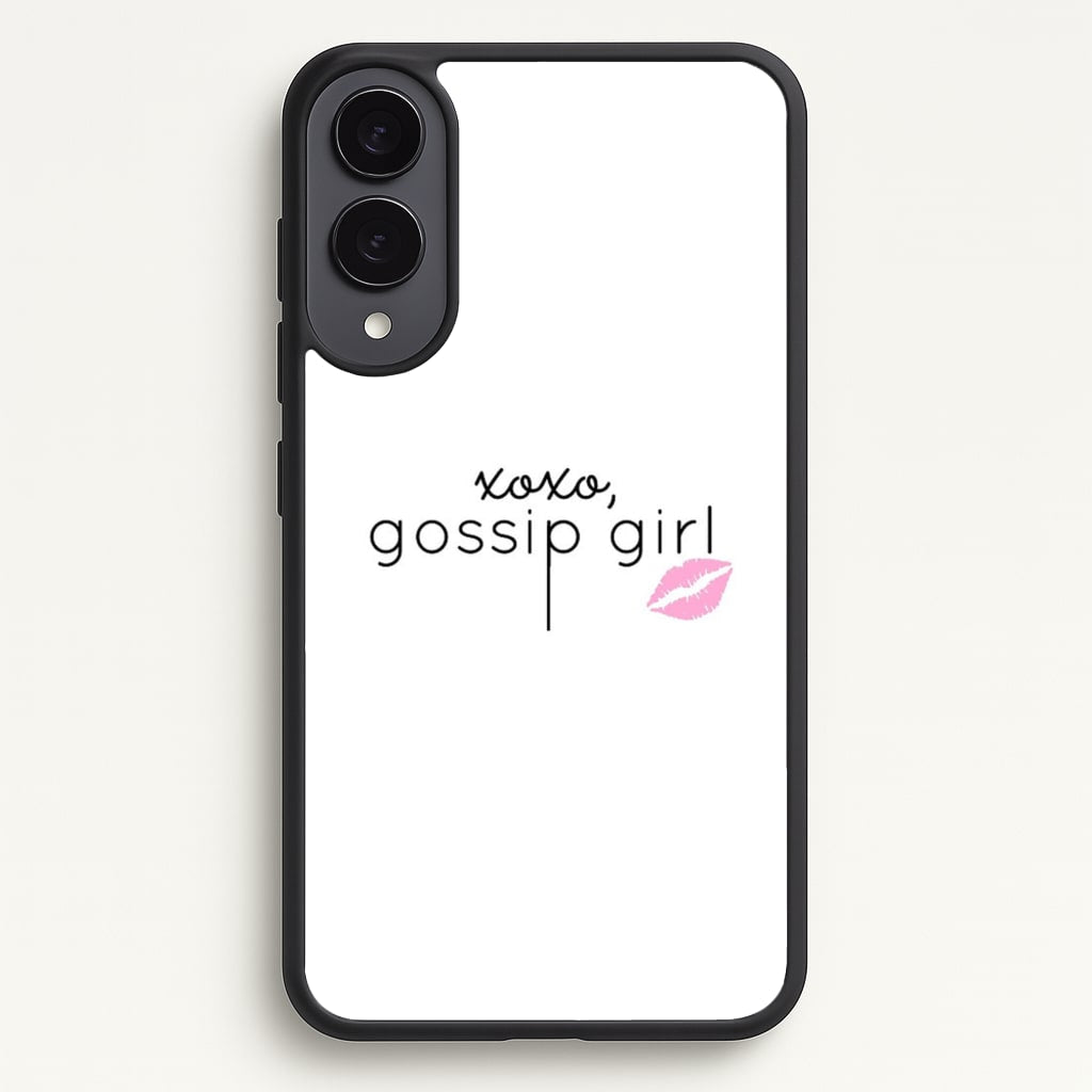 XOXO Gossip  - Gossip Girl Phone Case for Galaxy S25 Edge