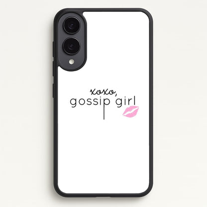 XOXO Gossip  - Gossip Girl Phone Case for Galaxy S25 Edge