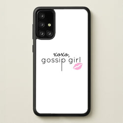 XOXO Gossip  - Gossip Girl Phone Case for Galaxy A71