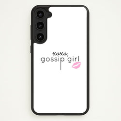 XOXO Gossip  - Gossip Girl Phone Case for Galaxy S23