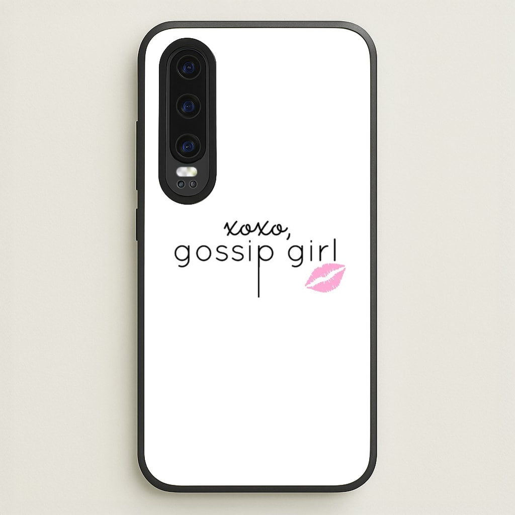 XOXO Gossip  - Gossip Girl Phone Case for Huawei P30