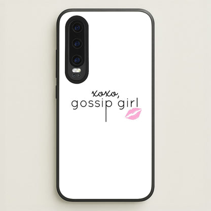 XOXO Gossip  - Gossip Girl Phone Case for Huawei P30