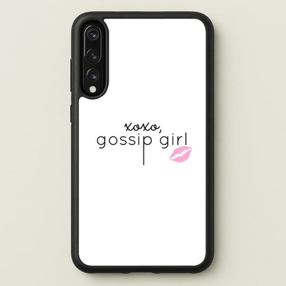 XOXO Gossip  - Gossip Girl Phone Case for Huawei P20 Pro