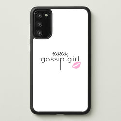 XOXO Gossip  - Gossip Girl Phone Case for Galaxy S20
