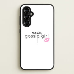 XOXO Gossip  - Gossip Girl Phone Case for Galaxy A54