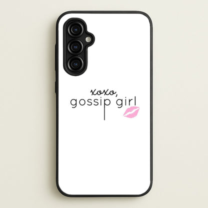 XOXO Gossip  - Gossip Girl Phone Case for Galaxy A54