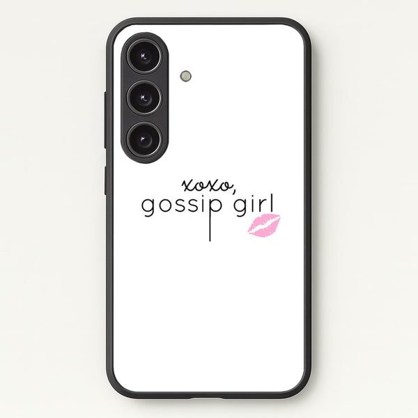 XOXO Gossip  - Gossip Girl Phone Case for Galaxy S25
