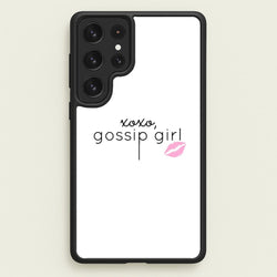 XOXO Gossip  - Gossip Girl Phone Case for Galaxy S22 Ultra