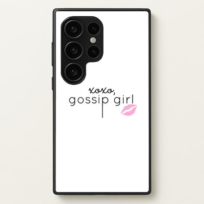 XOXO Gossip  - Gossip Girl Phone Case for Galaxy S24 Ultra