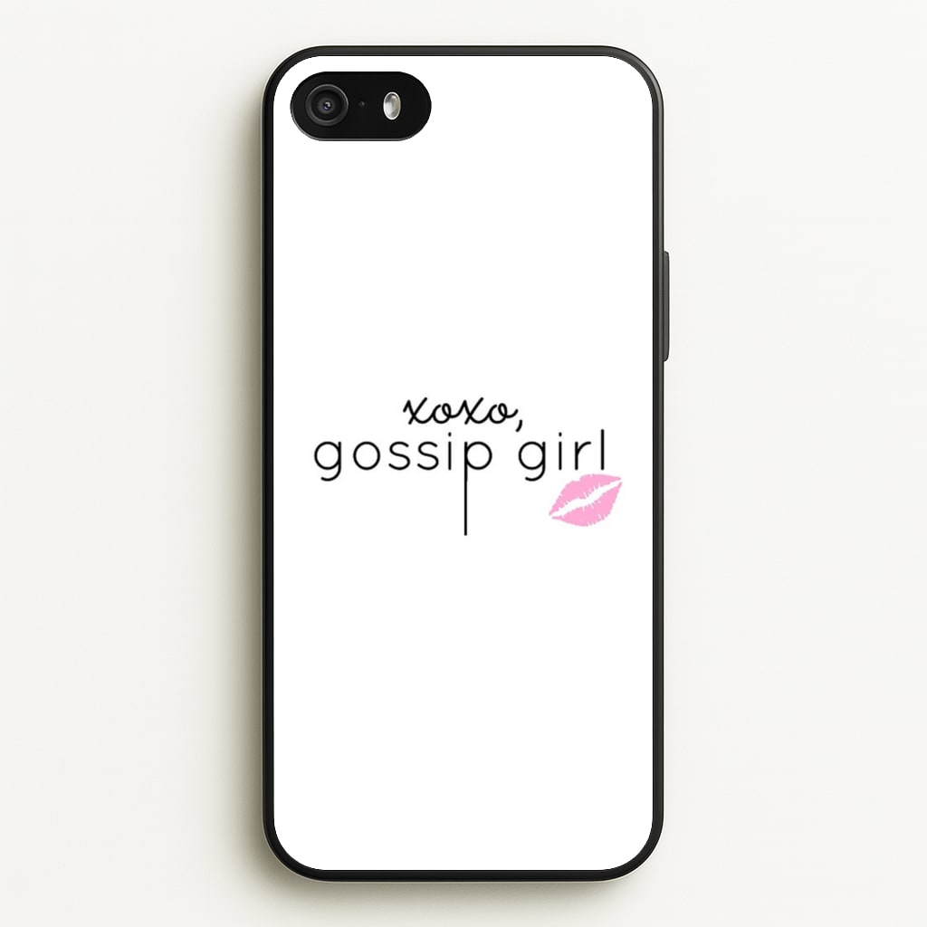 XOXO Gossip  - Gossip Girl Phone Case for iPhone 5 / 5s / SE 2016