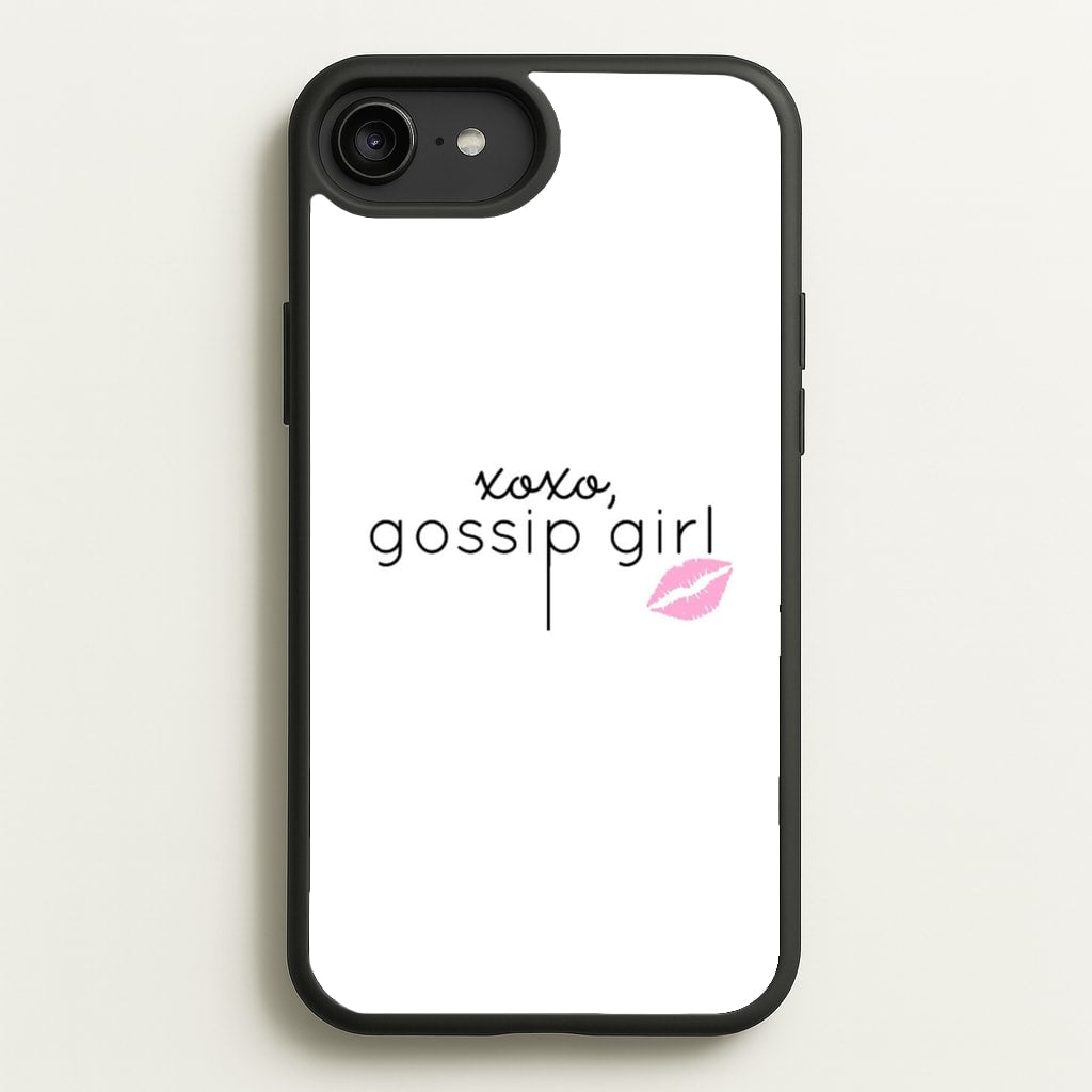 XOXO Gossip  - Gossip Girl Phone Case for iPhone 6 Plus / 7 Plus / 8 Plus