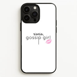 XOXO Gossip  - Gossip Girl Phone Case for iPhone 13 Pro Max